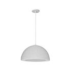 Dainolite REE-161P-MW Reese 1-Light 60W Matte White LED Pendant