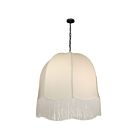 Dainolite REN-301P-MB Reina 1-Light 100W White LED Pendant