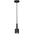 Dainolite RHS-1P-MB Rhoswen 1-Light 7W Matte Black Pendant