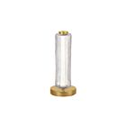 Dainolite RMA-1510LEDT-AGB Ramona 1-Light 10W Aged Brass LED Table Lamp