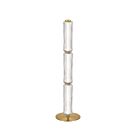 Dainolite RMA-4530LEDF-AGB Roselyn 1-Light 30W Clear LED Floor Lamp