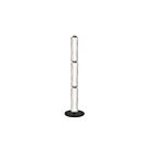 Dainolite RMA-4530LEDF-MB Francine 1-Light 30W Clear LED Floor Lamp