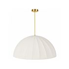 Dainolite RON-301P-AGB Ronny 1-Light 100W Beige LED Pendant