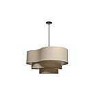 Dainolite ROR-244P-MB-NAT Rory 4-Lights 240W Natural LED Pendant