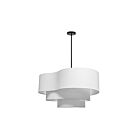Dainolite ROR-244P-MB-WH Rory 4-Lights 240W White LED Pendant