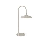 Dainolite RQL-2610LEDT-MLN Raquel 1-Light 10W Matte Linen LED Table Lamp