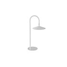 Dainolite RQL-2610LEDT-MW Raquel 1-Light 10W Matte White LED Table Lamp
