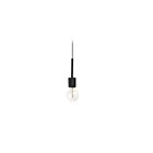 Dainolite RSW-41P-MB Roswell 1-Light 60W Matte Black LED Pendant