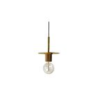 Dainolite RSW-61P-AGB Roswell 1-Light 60W Aged Brass Mini Pendant