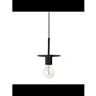 Dainolite RSW-61P-MB Roswell 1-Light 60W Matte Black LED Pendant