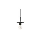 Dainolite RSW-61P-MB Roswell 1-Light 60W Matte Black LED Pendant