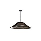 Dainolite RXE-3025LEDP-BK Roxanne 1-Light 25W Black LED Pendant