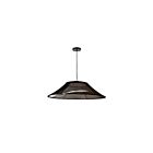 Dainolite RXE-3025LEDP-BK Roxanne 1-Light 25W Black LED Pendant