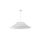 Dainolite RXE-3025LEDP-WH Roxanne 1-Light 25W White LED Pendant