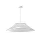 Dainolite RXE-3025LEDP-WH Roxanne 1-Light 25W White LED Pendant
