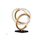 Dainolite RYN-1013LEDT-GLD-MB Raelynn 13.2W Gold LED Table Lamp