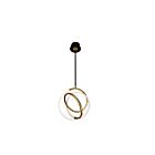 Dainolite RYN-1211LEDP-GLD-MB Raelynn 11.8W Gold Pendant