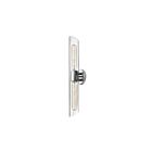Dainolite SAM-252W-PC Samantha 2-Lights 120W Clear LED Vanity Light