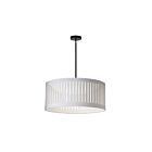 Dainolite SDLED-20P-MB-WH Slit Drum 1-Light 22W White LED Pendant