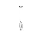 Dainolite SEL-6P-PC Selene 1-Light 15W Polished Chrome LED Horizontal Pendant