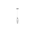 Dainolite SEL-6P-PC Selene 1-Light 15W Polished Chrome LED Horizontal Pendant