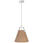 Dainolite SND-141P-MW Shenandoah 1-Light 60W Natural Pendant