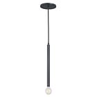 Dainolite SNY-121P-MB Sanya 1-Light 60W Matte Black Pendant