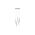 Dainolite SNY-125P-PC Sanya 5-Lights 300W Polished Chrome Pendant