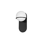 Dainolite SOF-121W-MB Sofia 1-Light 40W Matte Black Wall Sconce