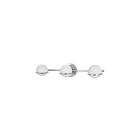 Dainolite SOF-233W-PC Sofia 3-Lights 75W Polished Chrome Halogen Vanity