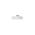 Dainolite SRN-143SF-AGB-WH Seren 3-Lights 18W White Incandescent Semi-Flush