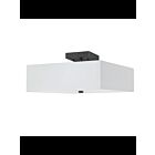 Dainolite SRN-143SF-MB-WH Seren 3-Lights 18W White Incandescent Semi-Flush