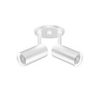 Dainolite STY-72SPT-MW Stanly 2-Lights 100W Matte White LED Track Light