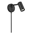 Dainolite STY-91WSPT-MB Stanly 50W Halogen Wall Swing Arm Spot Light