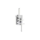 Dainolite SUM-188W-PC Summit 5-Lights 7.8W Polished Chrome LED Wall Sconce