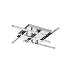 Dainolite SUM-2020FH-PC Summit 6-Lights 20W Polished Chrome LED Flush Mount