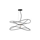 Dainolite SVE-2512LEDP-MB Svetlana 12W Matte Black Pendant