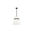 Dainolite SYM-183P-MB-WH Symphony 3-Lights 180W White LED Pendant