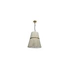 Dainolite SYV-183P-AGB-NAT Sylvie 3-Lights 180W White LED Pendant