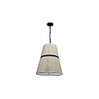 Dainolite SYV-183P-MB-NAT Sylvie 1-Light 180W White LED Pendant
