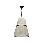 Dainolite SYV-183P-MB-NAT Sylvie 1-Light 180W White LED Pendant