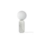 Dainolite TIE-181T-ALB-WH Tierra 1-Light 40W White LED Table Lamp