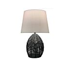 Dainolite TIL-181T-MB Yvonne 1-Light 60W Beige LED Table Lamp