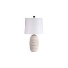 Dainolite TMR-213T-MW Tamar 1-Light 60W White LED Table Lamp