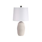 Dainolite TMR-213T-MW Tamar 1-Light 60W White LED Table Lamp