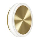 Dainolite Topaz TOP-612LEDW-AGB 1-Light Aged Brass 12W LED Wall Sconce