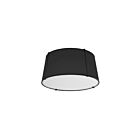 Dainolite TRA-3FH-BK Trapezoid 3-Lights 180W Black LED Trapezoid FlushMount