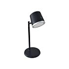 Dainolite TRM-175LEDT-MB Ramona 1-Light 6W Matte Black LED Table Lamp