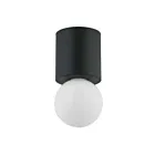 Dainolite Theron TRN-51FH-MB 1-Light Matte Black 60W LED Flush Mount