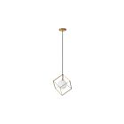 Dainolite TSN-1P-GLD Thomson 1-Light 40W Gold Mini Pendant